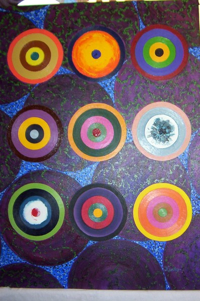 Study of Circles Dva, 28 x 20