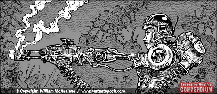 Spiderborg Weapon Arm