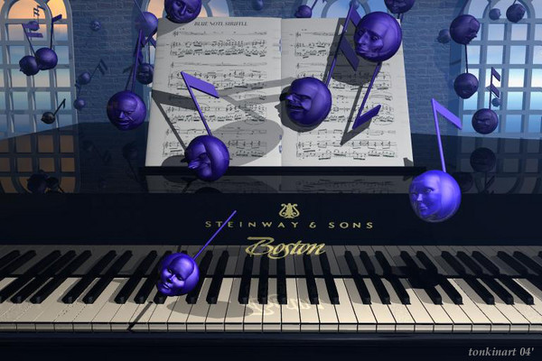 blue note shuffle