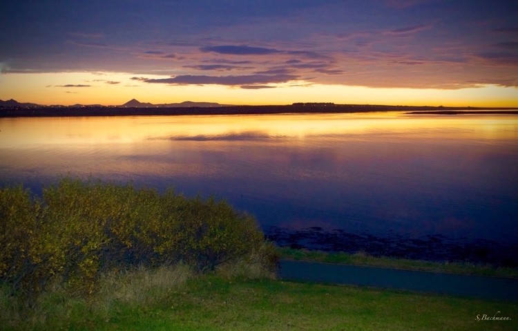Late autumn sunset  !