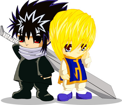 Hiei & Kurapika