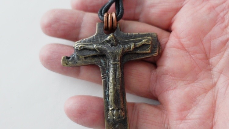 Tau Cross .  Saint Francis of Assisi San Damiano Gomolka Art studio line 