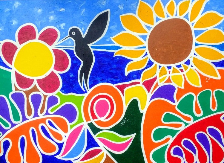 Flores (tela 2)