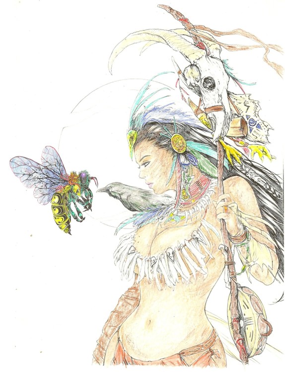Shaman and her avatars