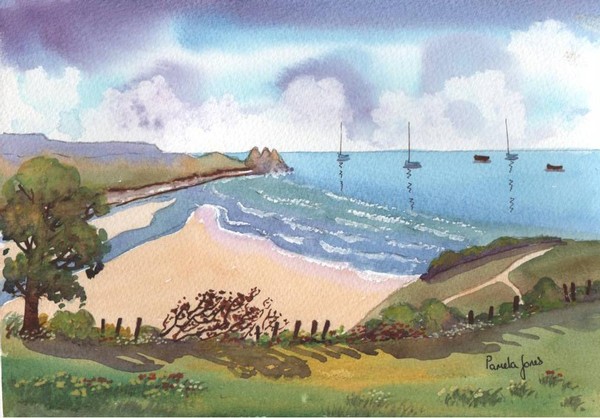 Three Cliffs