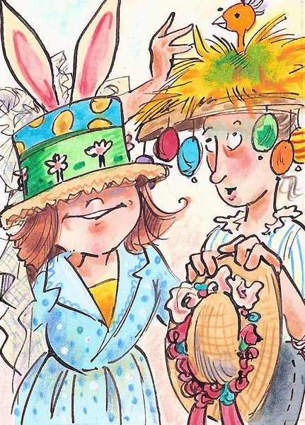 Funky Easter Hats