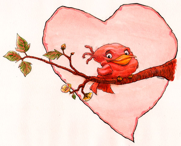 heart Bird