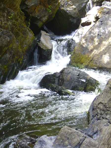 Long Slide Waterfall 