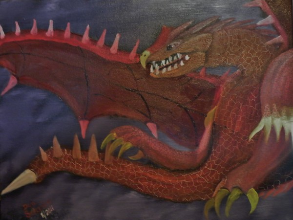 Attacking Red Dragon