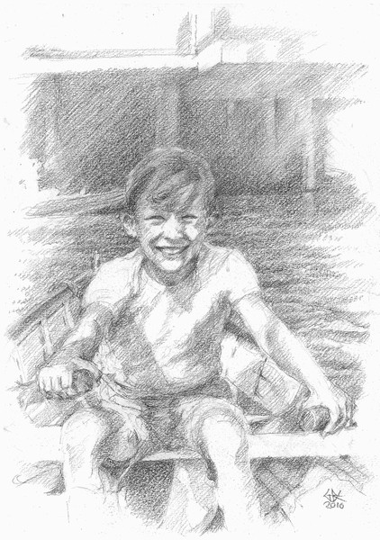 Sheppard Kaufman aged 10