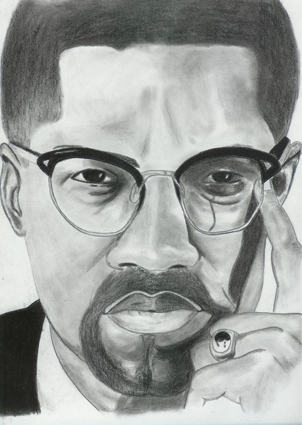 MALCOLM X by Billy Welch | ArtWanted.com