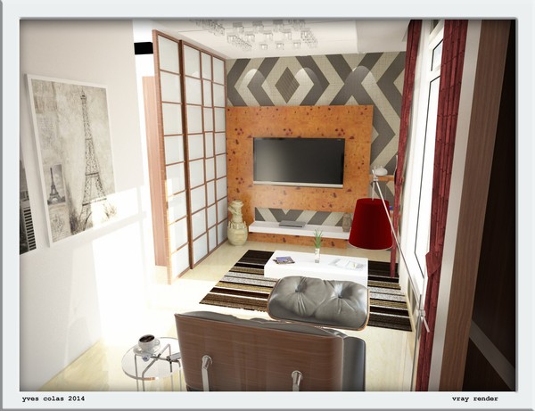 SMALL LOFT OF A buisness man 02