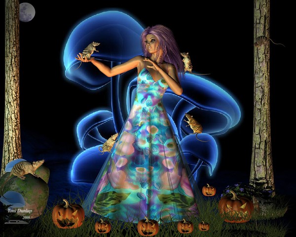 Blue Halloween