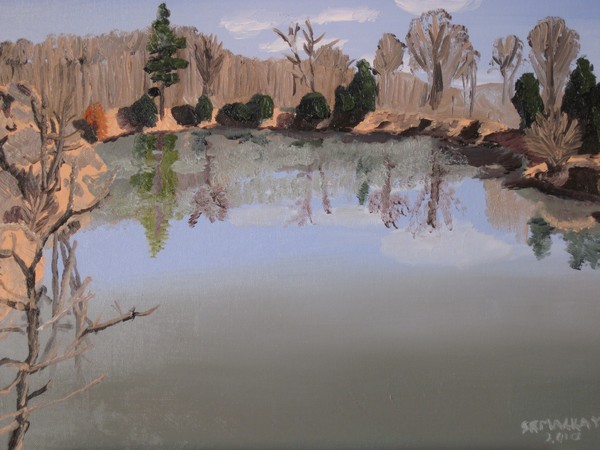 Rock Quarry in Winter 1