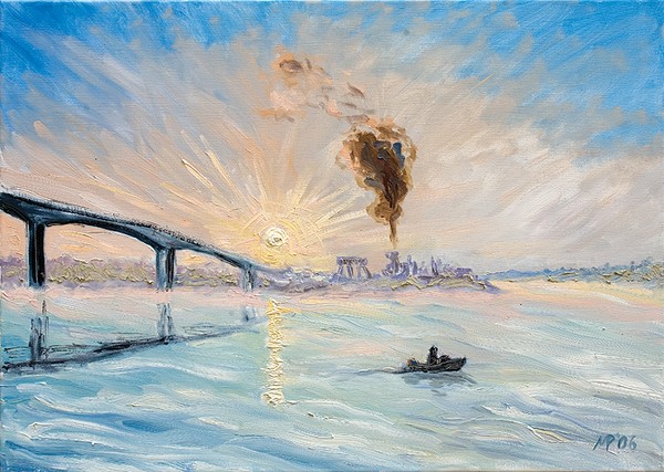 Kostroma. Sunrise.