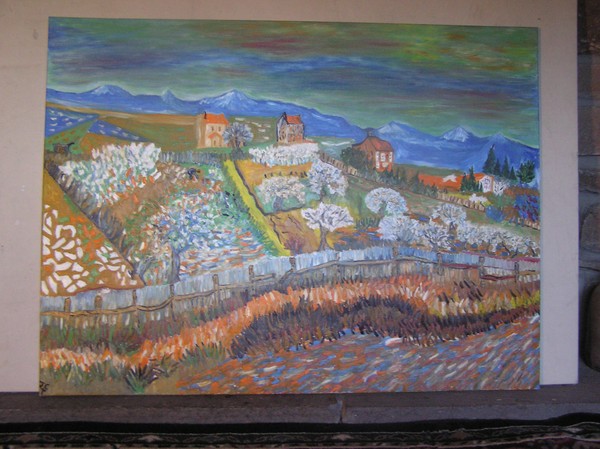 country side van gogh copy