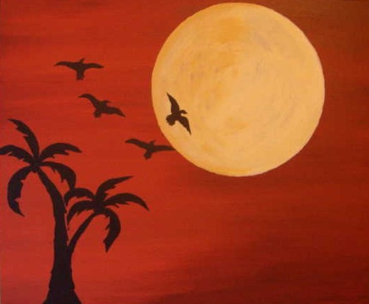 Moon Over Paradise