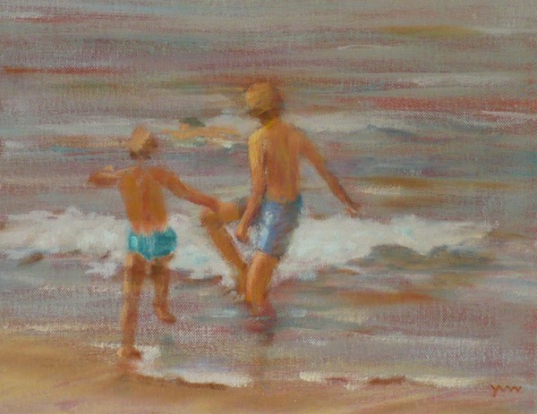 At the beach No. 2
