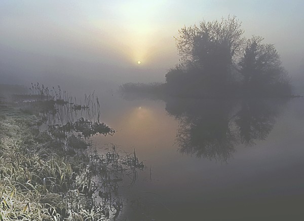 Morning Lake Frost
