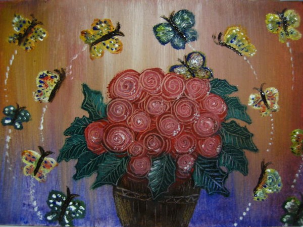 Butterflys & flowers