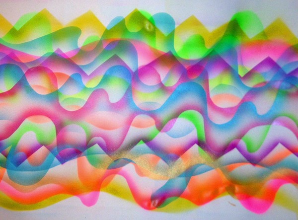 masking the colored waves 6