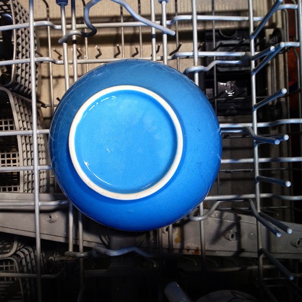 blue bowl