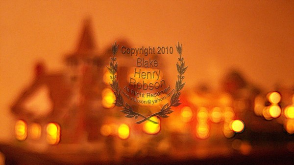 Department 56 Christmas Village Digital Art
