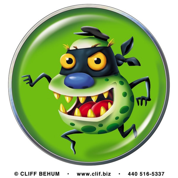 bacteria burglar