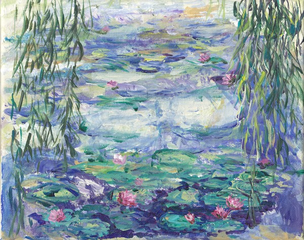 Lillies Over the Pond