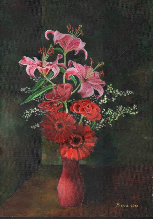 Red flowers
