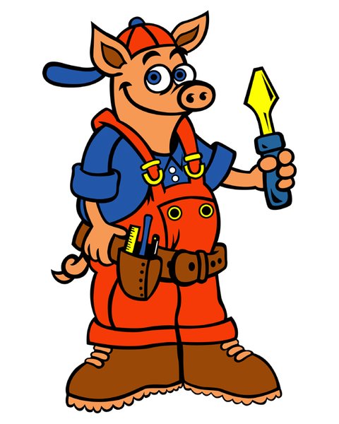 Home Improvement Mascot
