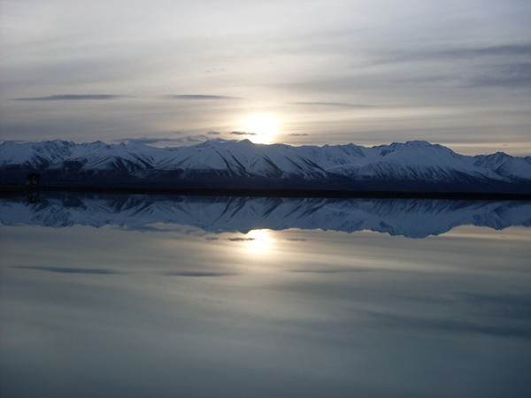 'Double Take'  sunset