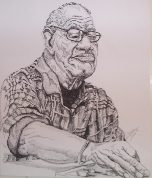 The Old Checker Player