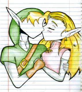 a kiss for zelda