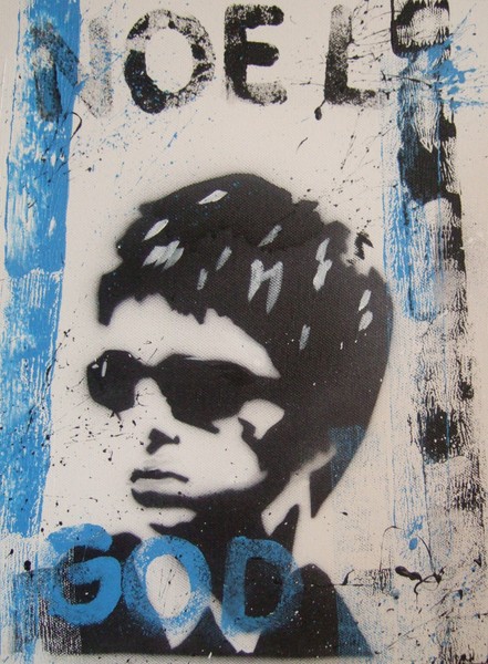 Noel God Original Art on Canvas