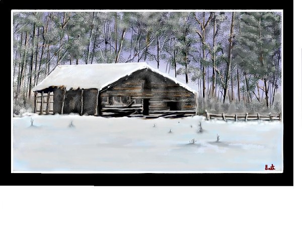 Winter at the Old Barn