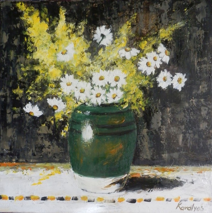Daisies and yellow flowers- sold