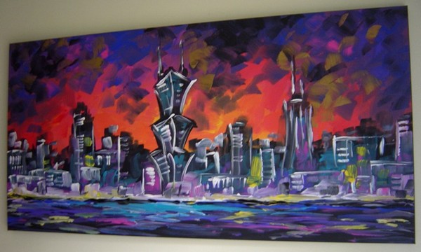 Original painting by Eugenia Abramson