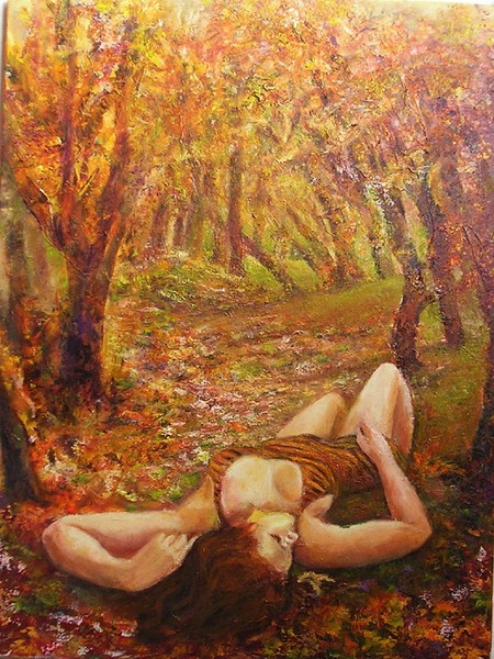 Leaves fall