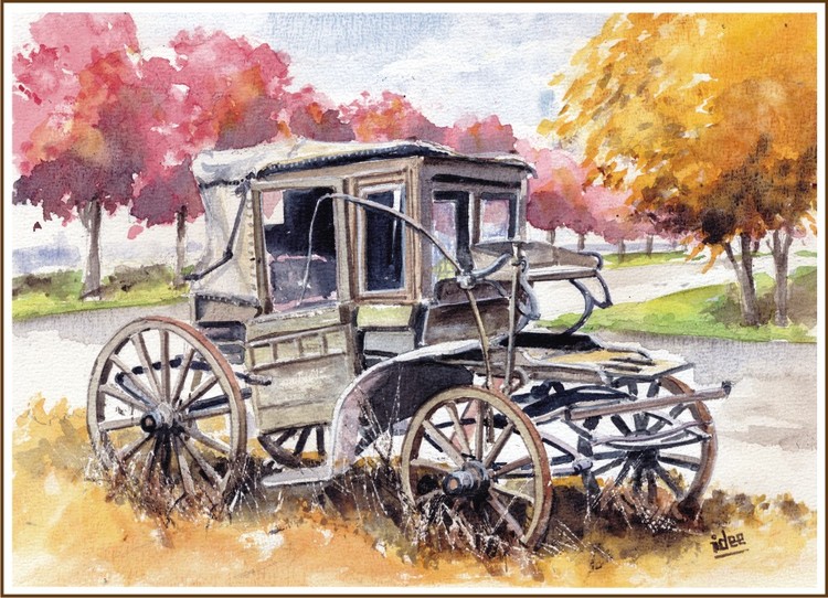 Once a pretty carriage