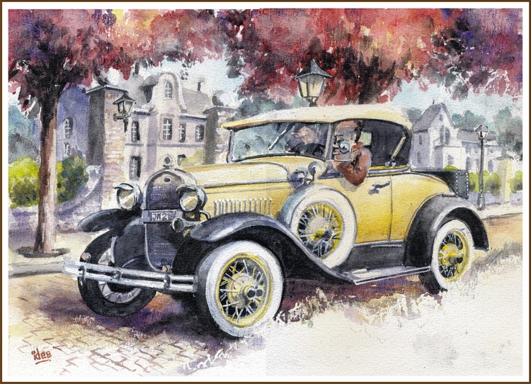 Ford A roadster de luxe - 1930