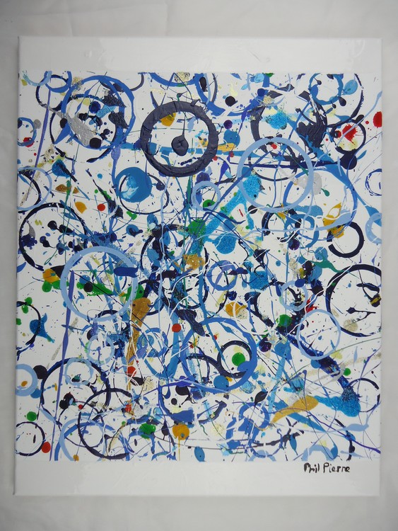 Blue Bubbles 045