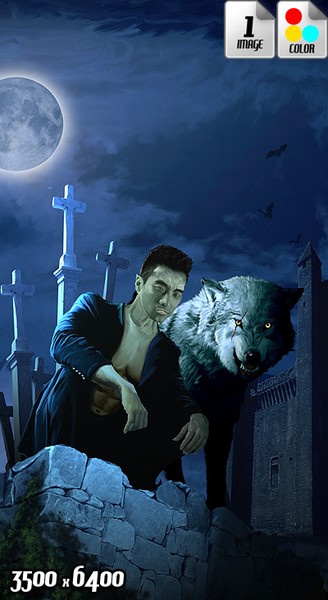 Vampire with Werewolf