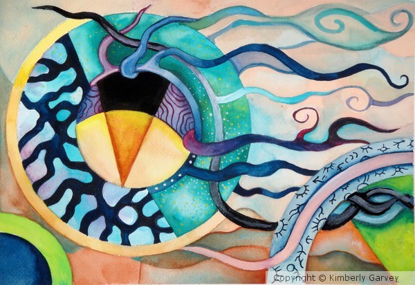 Flying Triangle by Kimberly Garvey