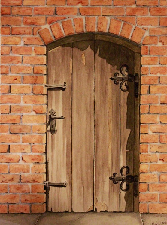 Old Plank Door