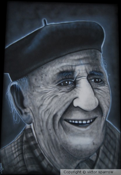 portrait of an old man 