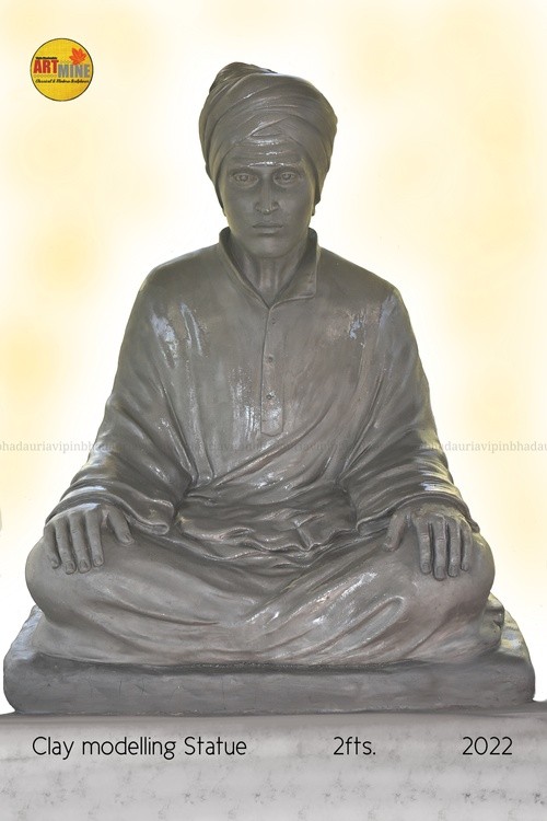 Saint sculpture 