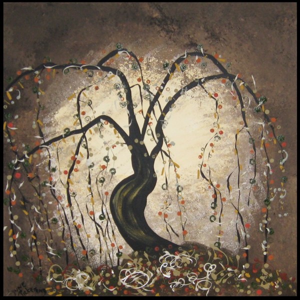 Tree of Life  coffee tones