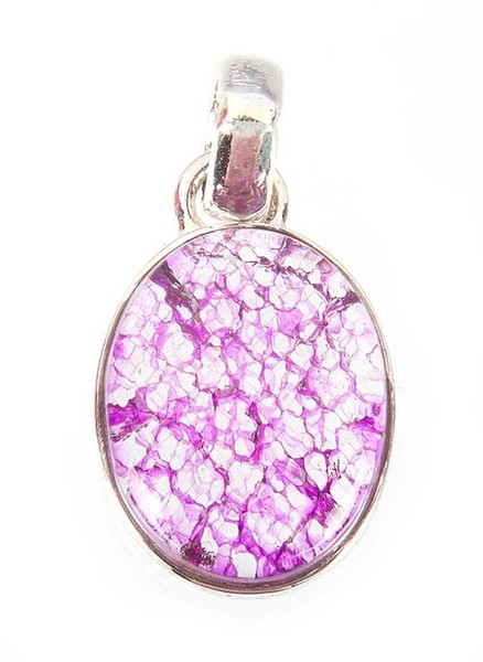 Handmade Sterling Silver Snack Quartz Pendant