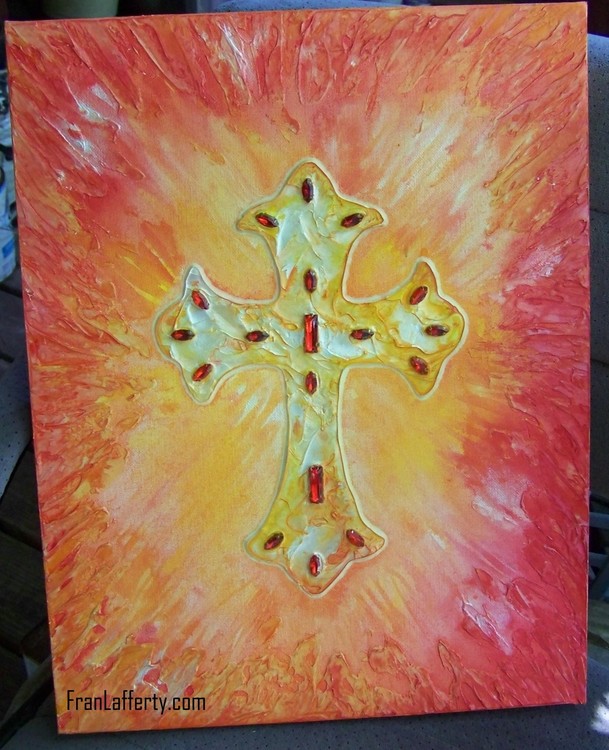 Fire Glow Cross